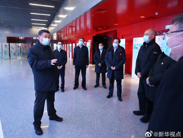 習(xí)近平考察北京冬奧會、冬殘奧會籌辦工作